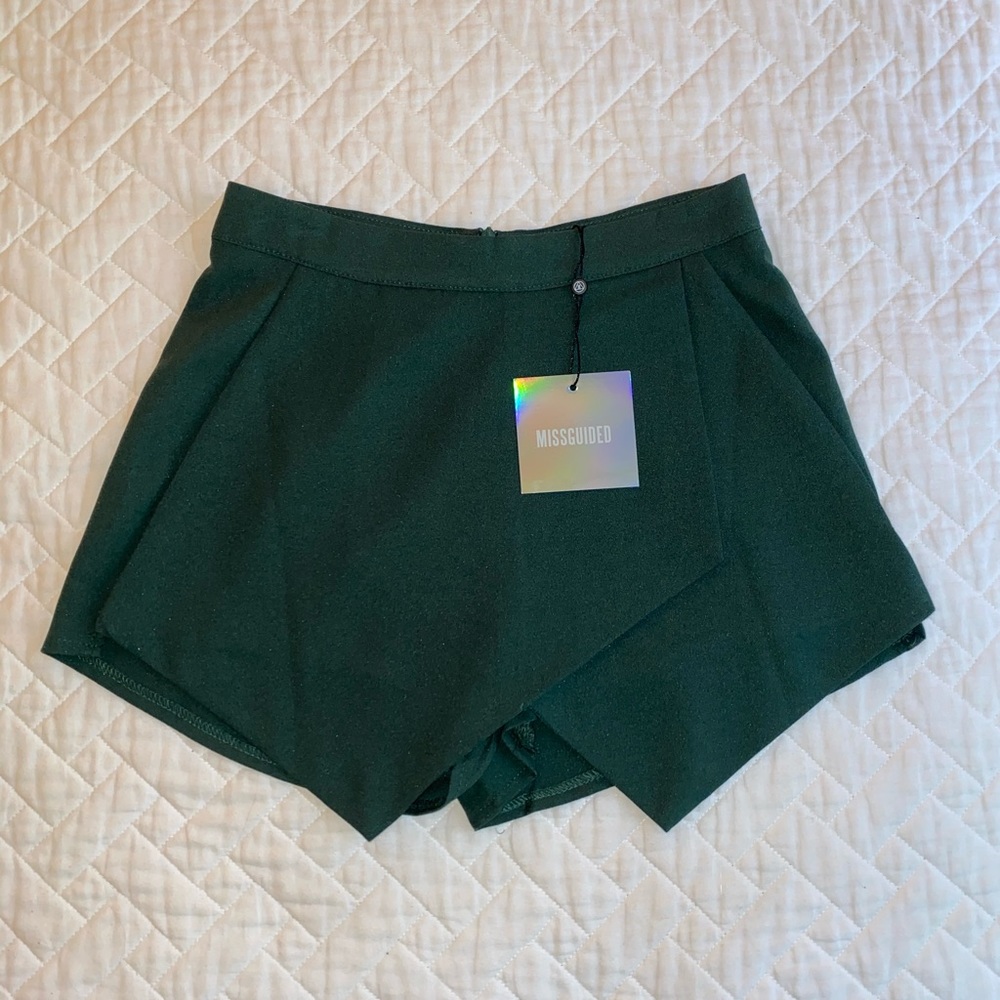 Missguided wrap front skort